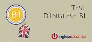 Test Inglese B1