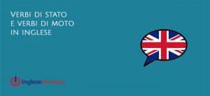 verbi di stato e di moto in inglese