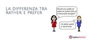 Differenza tra Rather e Prefer