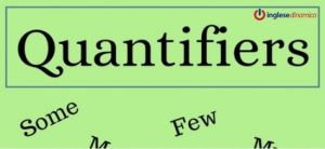 I quantificatori in inglese