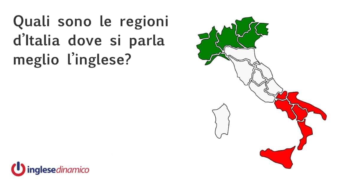 Quali sono le regioni d'Italia parla meglio l'inglese? - Inglese